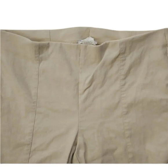 Lanalee  Beige Stretch Capris 16 - Picture 2 of 5